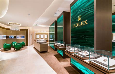 The new Rolex shop